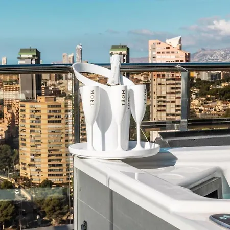 Penthouse With Pool & Jacuzzi Apartment Benidorm